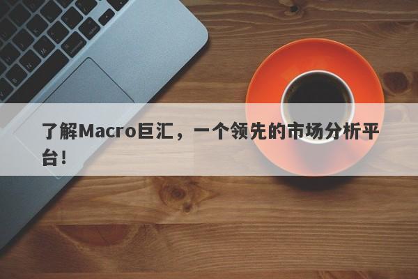 了解Macro巨汇，一个领先的市场分析平台！