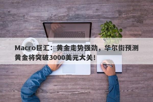 Macro巨汇：黄金走势强劲，华尔街预测黄金将突破3000美元大关！