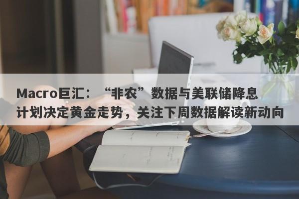 Macro巨汇：“非农”数据与美联储降息计划决定黄金走势，关注下周数据解读新动向