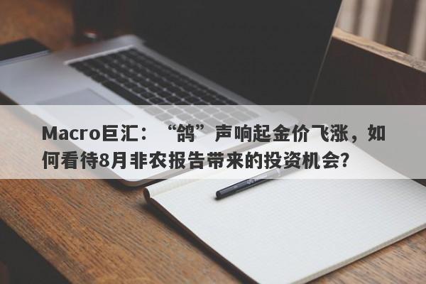 Macro巨汇：“鸽”声响起金价飞涨，如何看待8月非农报告带来的投资机会？