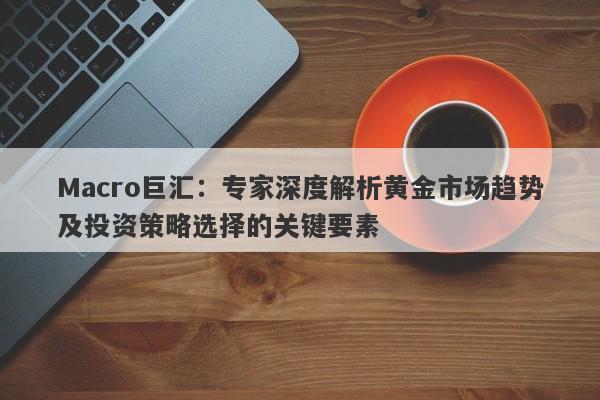 Macro巨汇：专家深度解析黄金市场趋势及投资策略选择的关键要素