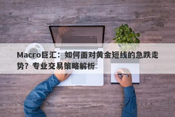 Macro巨汇：如何面对黄金短线的急跌走势？专业交易策略解析