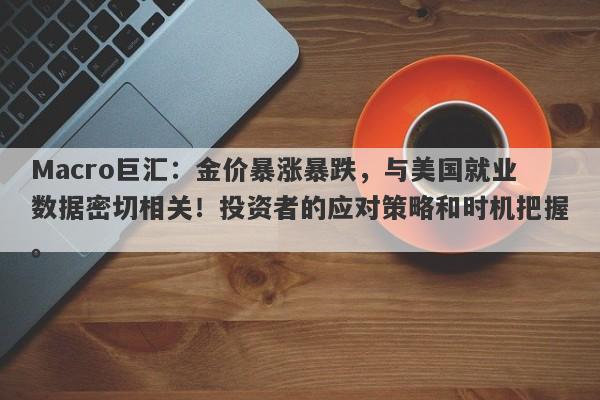 Macro巨汇：金价暴涨暴跌，与美国就业数据密切相关！投资者的应对策略和时机把握。