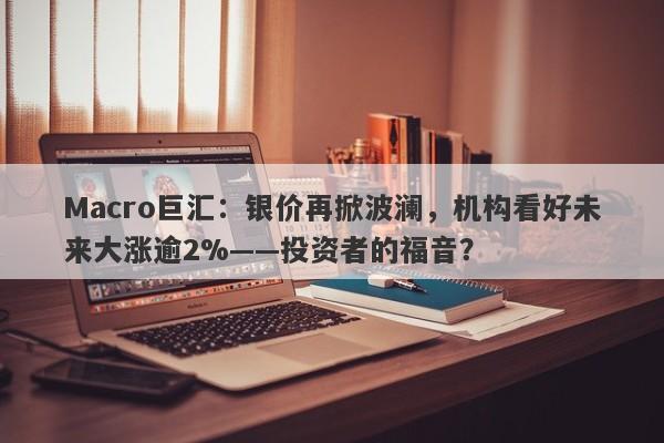 Macro巨汇：银价再掀波澜，机构看好未来大涨逾2%——投资者的福音？