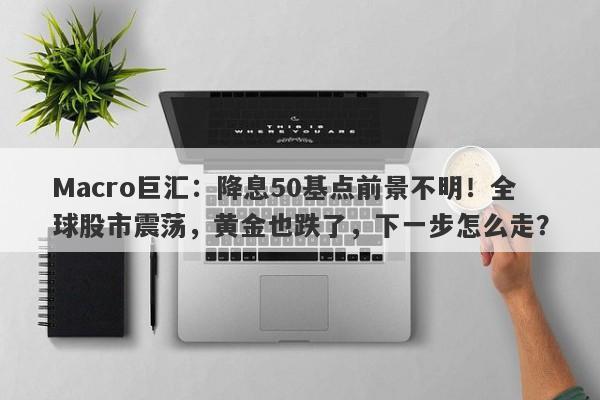 Macro巨汇：降息50基点前景不明！全球股市震荡，黄金也跌了，下一步怎么走？