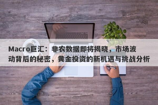 Macro巨汇：非农数据即将揭晓，市场波动背后的秘密，黄金投资的新机遇与挑战分析
