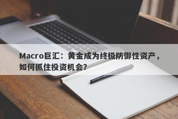 Macro巨汇：黄金成为终极防御性资产，如何抓住投资机会？