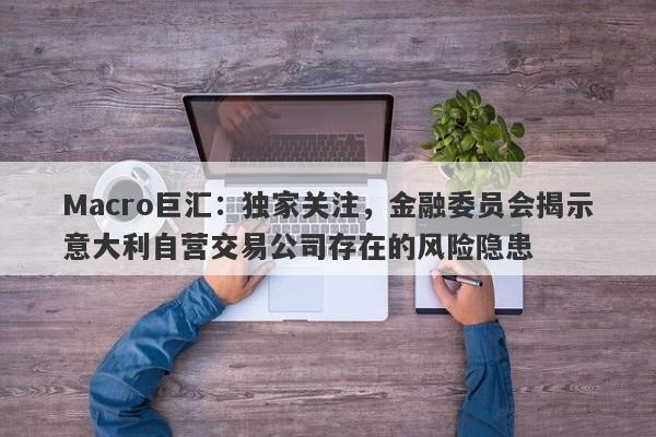 Macro巨汇：独家关注，金融委员会揭示意大利自营交易公司存在的风险隐患